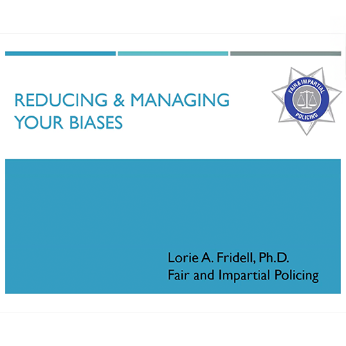 Reducing & Managing Your Biases